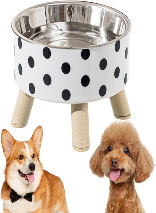 KEYOZA أوعية طعام للقطط من كيوزا، مصنوعة من الفولاذ المقاوم للصدأ، مانعة للانزلاق، مناسبة للقطط الصغيرة، غير قابلة للكسر، سميكة، سعة 7 أونصات، مناسبة للحيوانات الأليفة الصغيرة داخل المنزل، قاعدة مطاطية قابلة للإزالة، سهلة التنظيف - Image 2